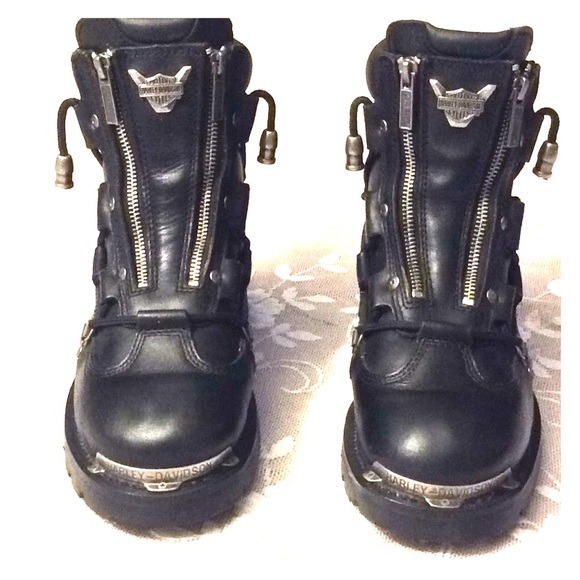 Harley Davidson Womens Brake Light Biker Boots Harley Davidson Womens Brake Light Biker Boots